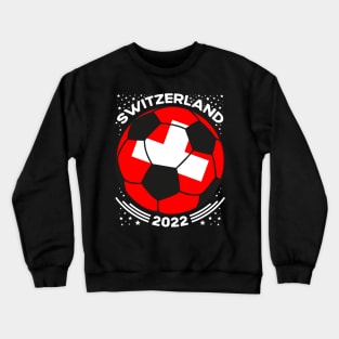 Switzerland Flag Soccer Football Team Crewneck Sweatshirt